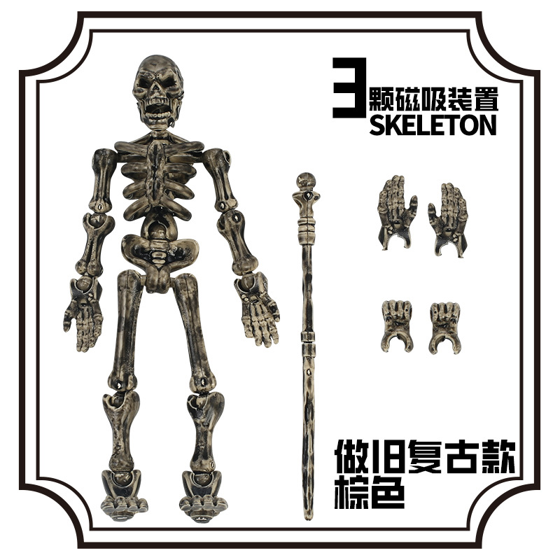 Muñecas de guerreros medievales multiarticulados transfronterizos, muñecas de armadura de doble forma de séptima generación al por mayor