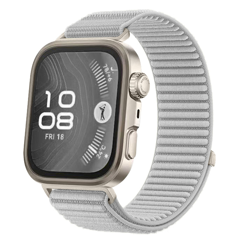 Huawei Fit4 時計ストラップ Pro fit3 ワイルドマウンテンパターンナイロンループ編組夏の男性と女性のスポーツストラップに適しています|undefined