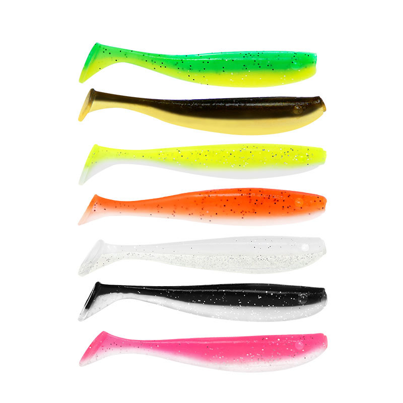 Floating Paddle Tail Fishing Lure Soft Baits Fresh Water Bass Swimbait Tackle Gear