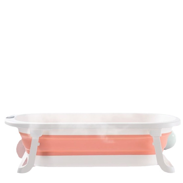 Baño para bebés, plegable, grueso, grande, baño para bebés, baño para el hogar para niños, baño para niños recién nacidos