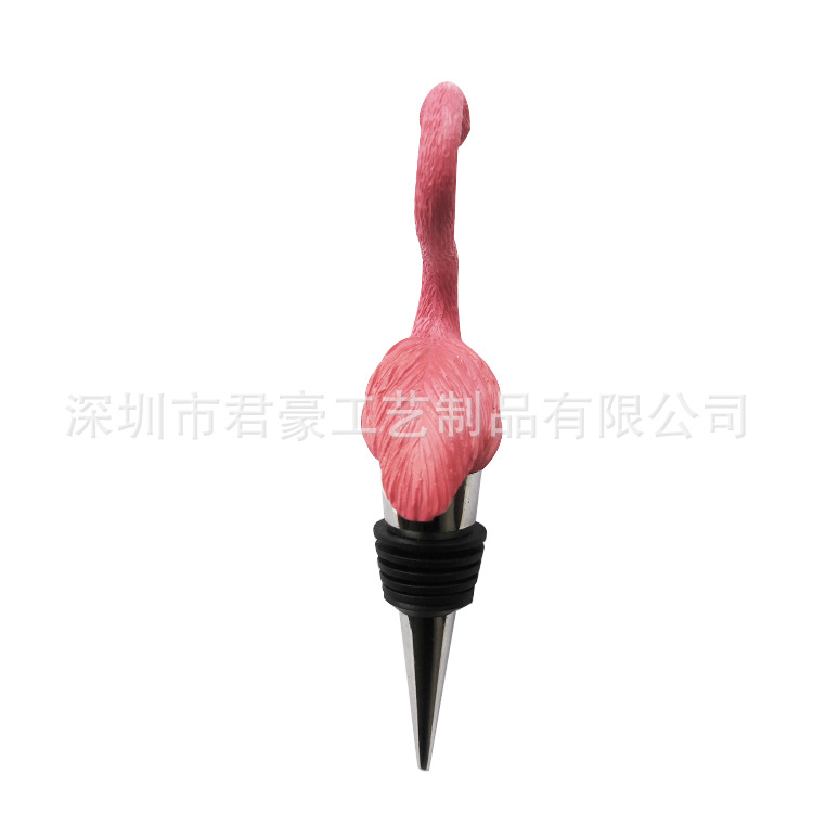 Creative metal bottle stopper