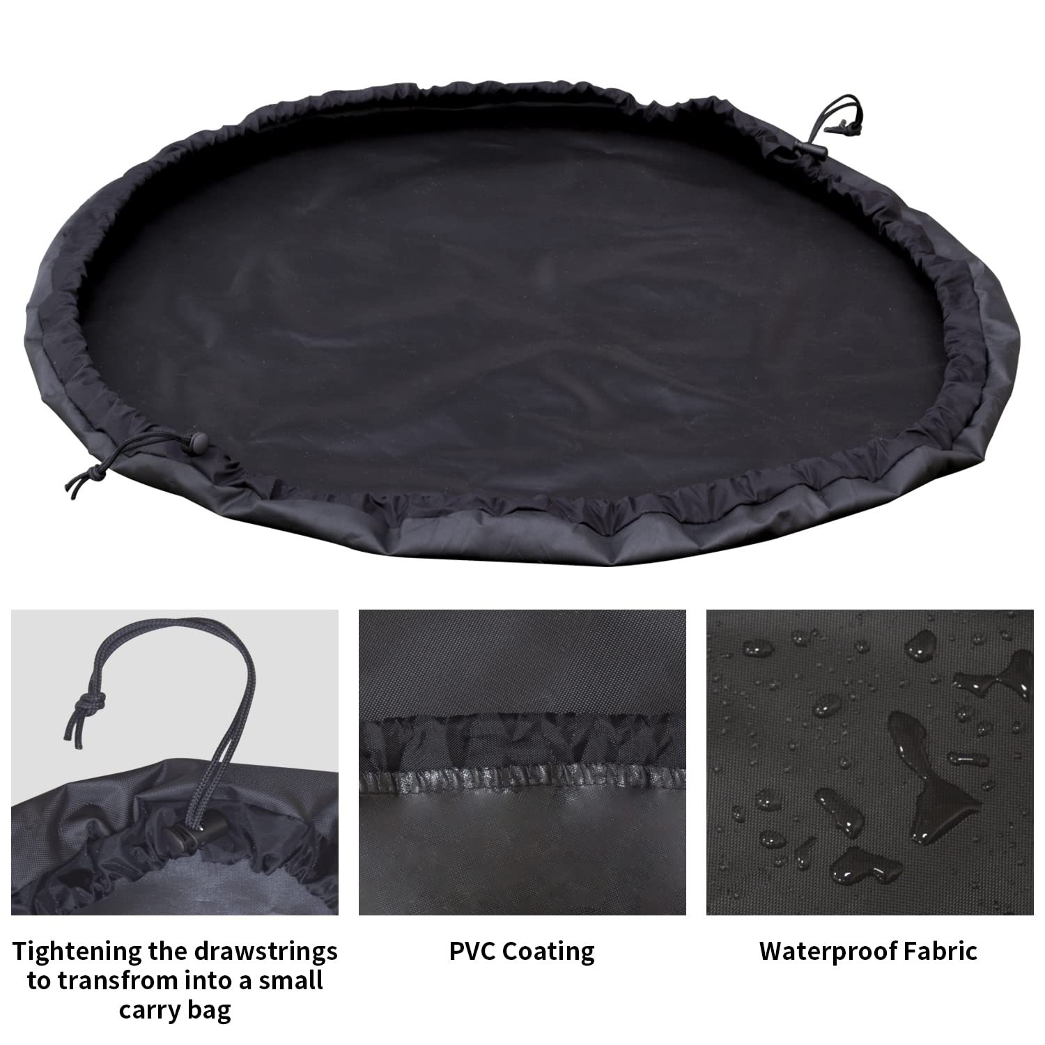 国境を越えたビーチ服水泳快速着替え袋潜水服束口包ビーチサーフィン服防水着替え袋