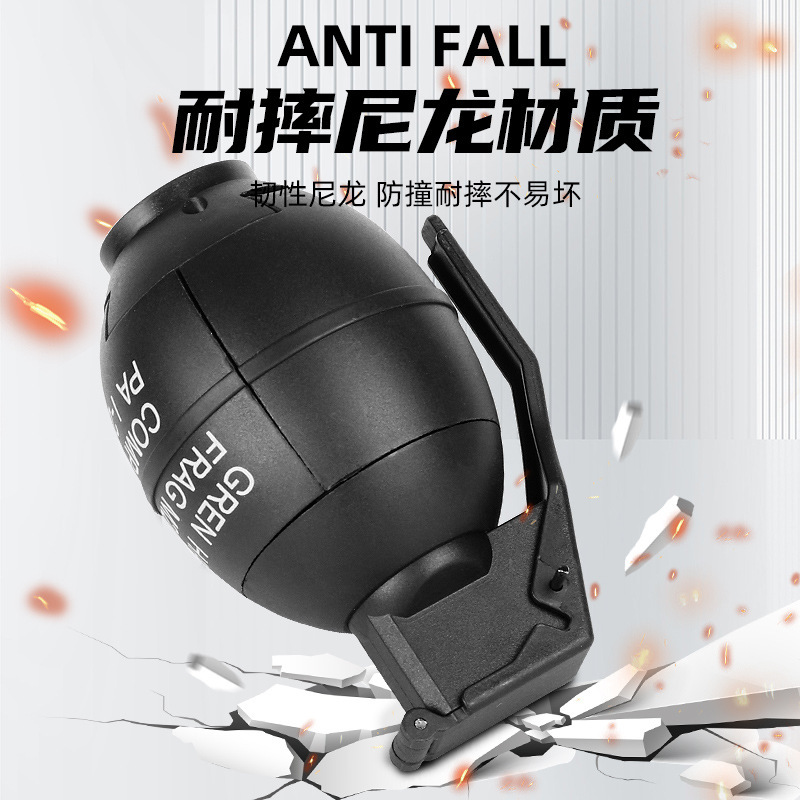 Bomba de agua granada modelo militar explosión granada simulación comer pollo accesorios complicados niño juguete CS al aire libre transfronterizo