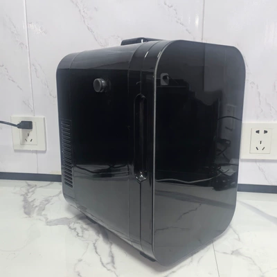 Car Refrigerator, Small Household Refrigerator for: Soyuducular - black-left-and-right-perforated-countless-displays-8l-us-gauge