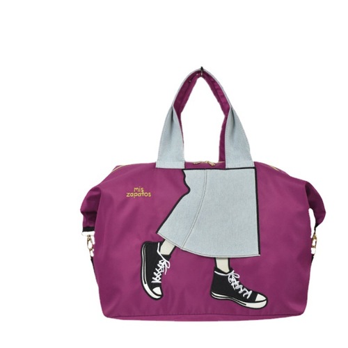 Cross-border direct supply Miszapatos Japanese Rakuten travel bag printed 3-in-1 nylon casual lightweight suitcase