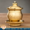 1 small bronze fairy water cup