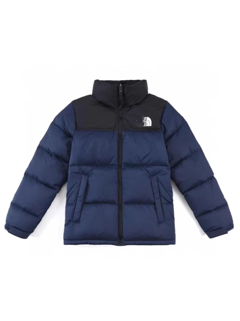 Correcto 1996 bordado NFC tres chaquetas de pluma de algodón para hombres y mujeres al aire libre chaquetas de pan caliente pareja abrigo