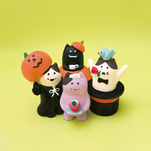 ZAKKA Halloween series ghost face ghost pumpkin micro scene resin crafts small ornaments wholesale