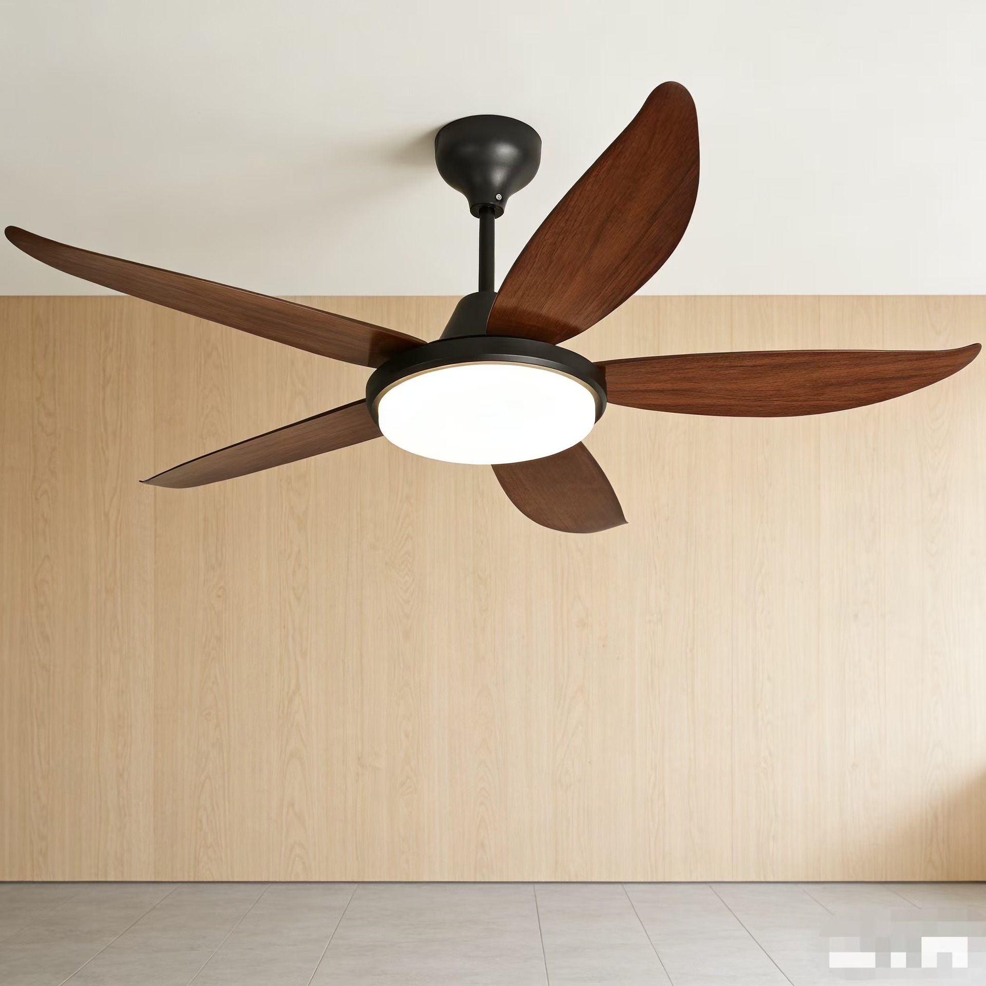 Modern Variable Frequency Ceiling Fan Light with Strong Wind, Silent Operation, 6-Speed Adjustable, Suitable for Living Room and Bedroom