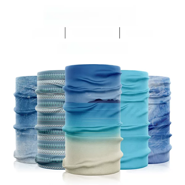 Xun Hui Seamless Ice Silk Headscarf Cold Sense Breathable Sun Protection Riding Mask Outdoor UV Protection Scarf Magic Headscarf