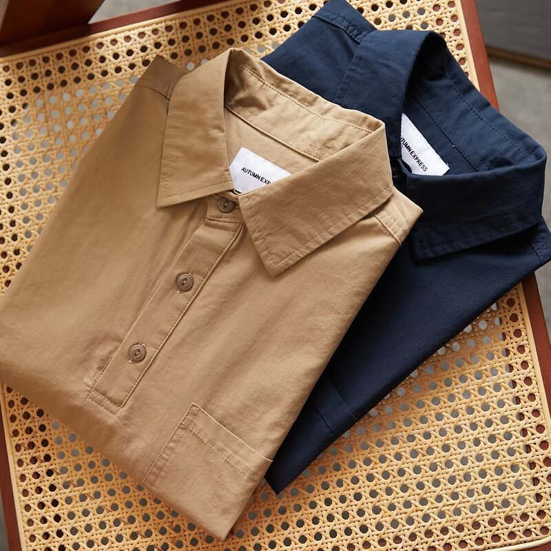 Lapel Short-sleeved Polo Shirt Men's Fashionable Brand Summer T-shirt Designer Fashionable 2024 New Solid Color T-shirt Top