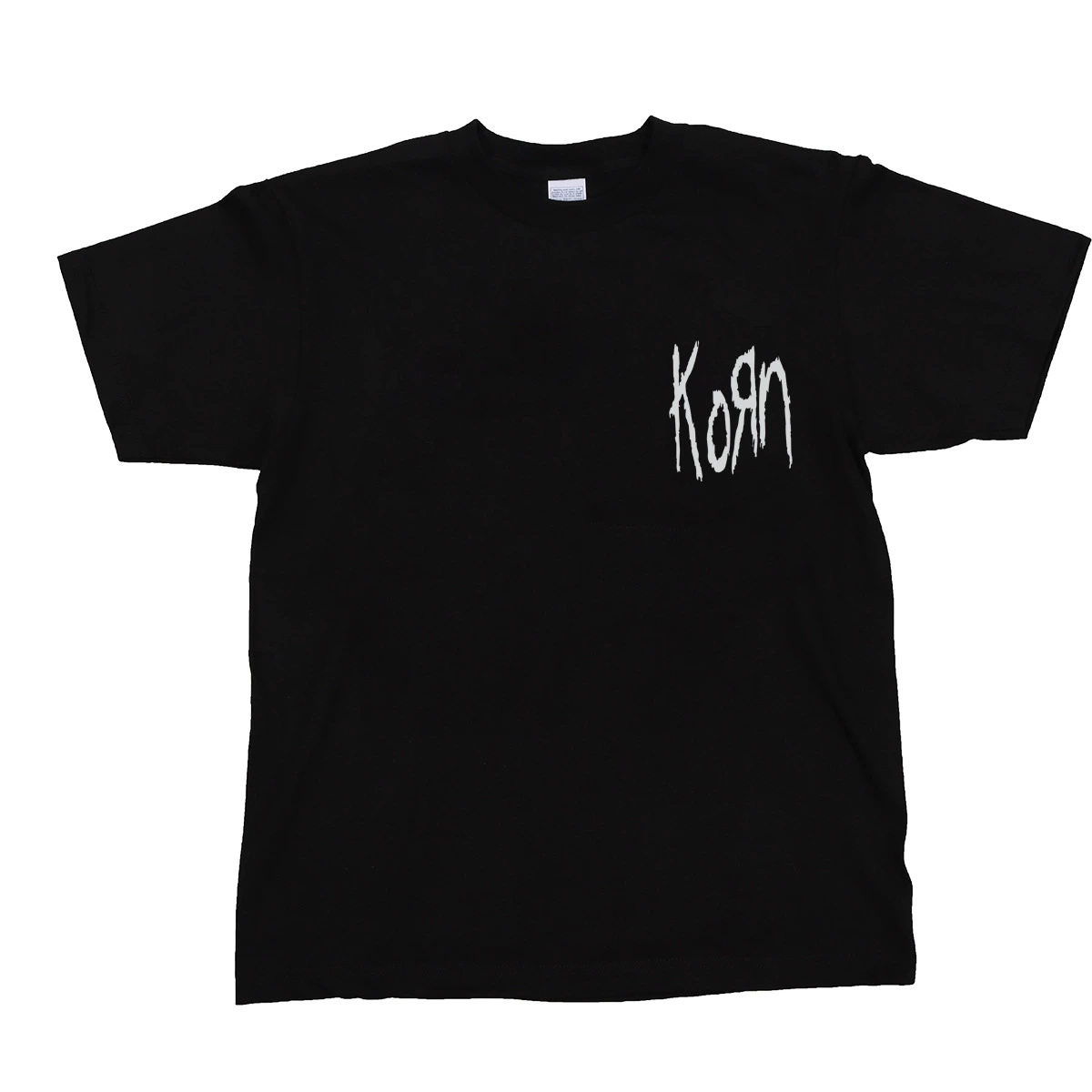 KORN rock band Metallica Queen nirvana Guns N' Roses ACDC black and white loose short-sleeved T-shirt