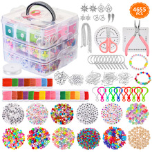 4655pcs DIYԿ��Ȧ��׹��� �����������β��� ���鴮���ֹ�����
