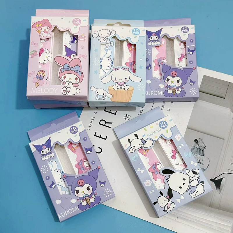 Sanrio, children's waterproof breathable band-aid for students, 10 pieces