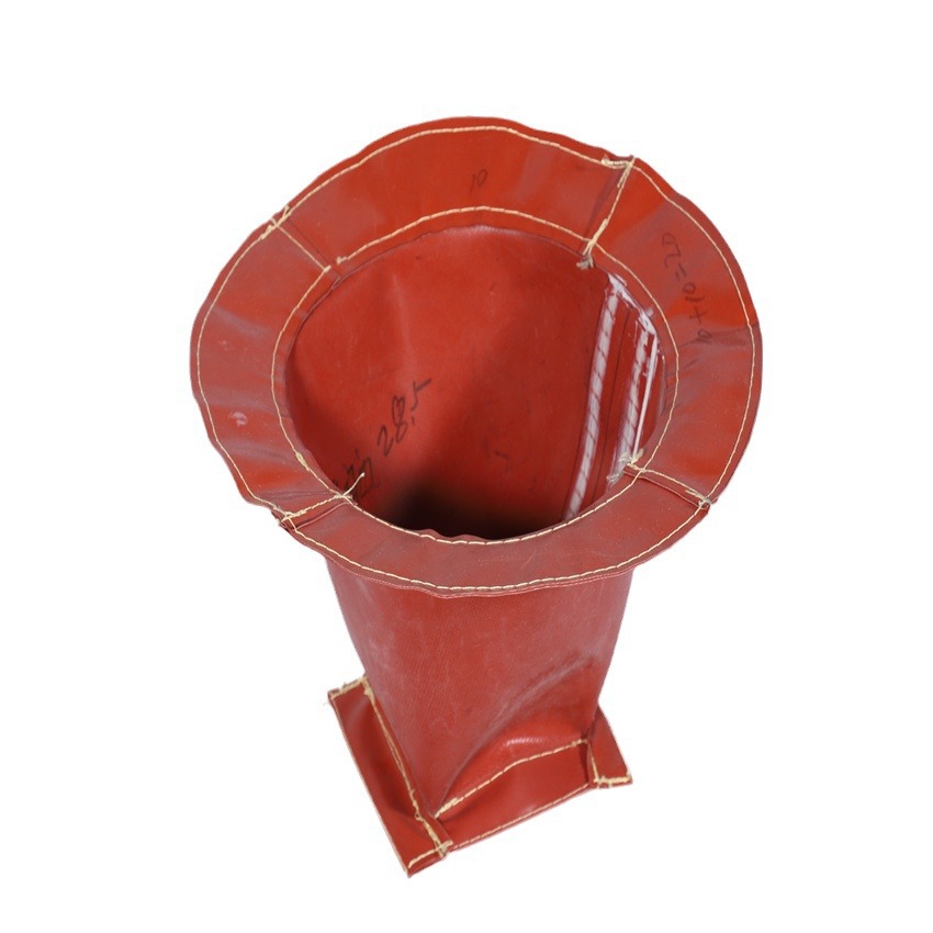 厂家生产 风机用的软接 耐室外气候抗老化 硅胶防火布软连接 防腐