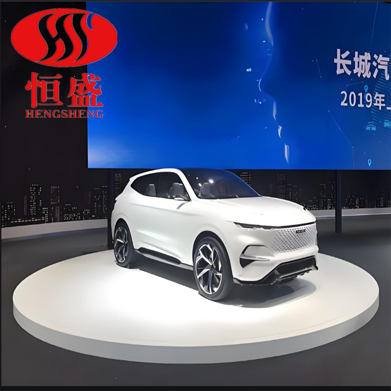 汽车旋转台展厅旋转台车展汽车旋转盘圆形电动旋转台汽车旋转展台