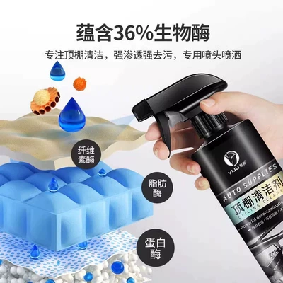 interior roof cleaning agent: Cleaning/curing agent