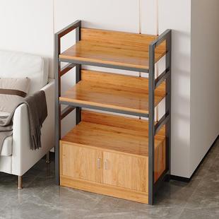 Cabinet Storage Cabinet Floor-Standing Living Room Storage Cabinet Large-Capacity Storage Rack Multi-Layer Bookcase Low Bookshelf Next to the Sofa