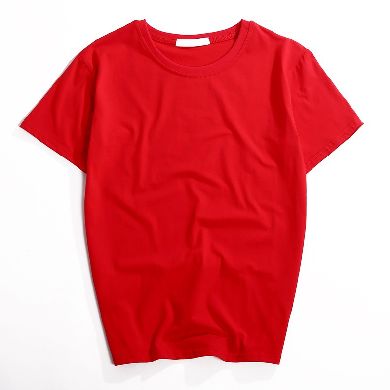 Camisas publicitarias personalizadas de manga corta personalizadas camisetas de cuello redondo camisetas culturales ropa de trabajo personalizada impresión logo bordado