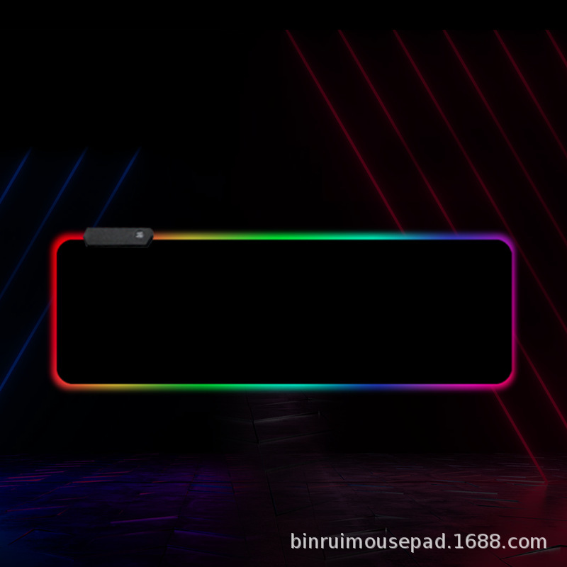 メーカー直販幻彩led超大発光マウスパッド大テーブルパッドlol電気競争ゲームキーボードマウスパッド|undefined