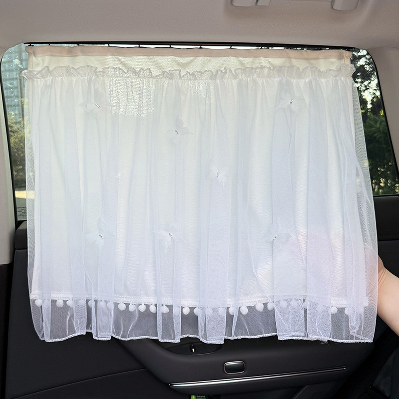 Car Curtains for Sun Protection and Shading, In-Car Track-Style Curtains 2026, Car-Mounted Baby Sleeping Insulation Privacy Curtains