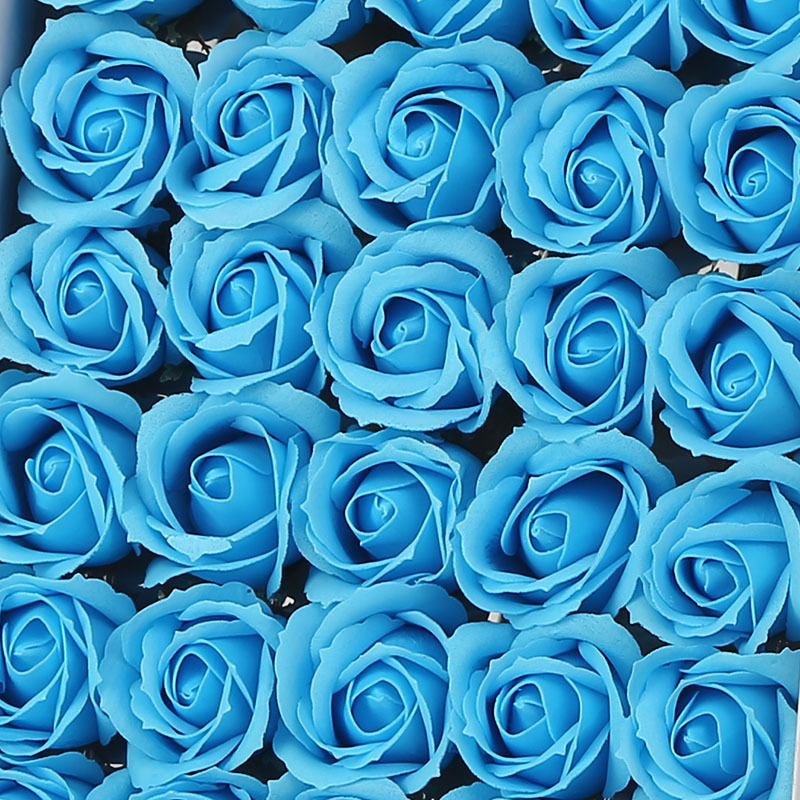 Suministros del fabricante al por mayor 520 Día de San Valentín chino jabón grueso de tres capas flor de agua jabón DIY cabeza de rosa