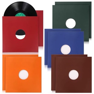 Color LP vinyl record bag Kraft Paper 12-inch 350g thick paper outer bag vinyl record color storage bag