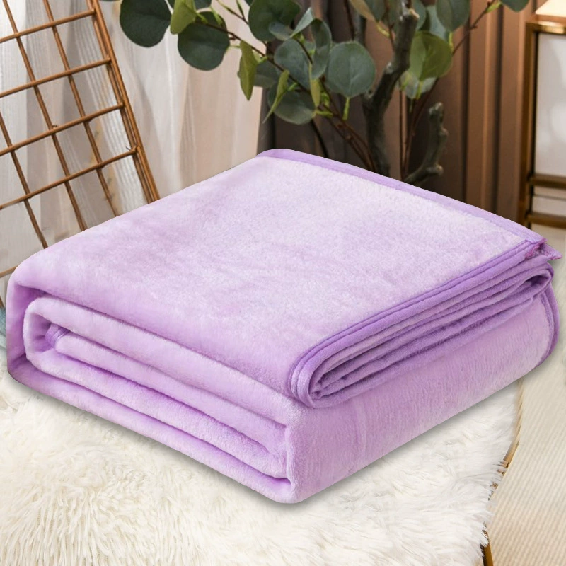 Фланелевое коралловое одеяло, 230 г/м², размеры 50×70–200×230 см