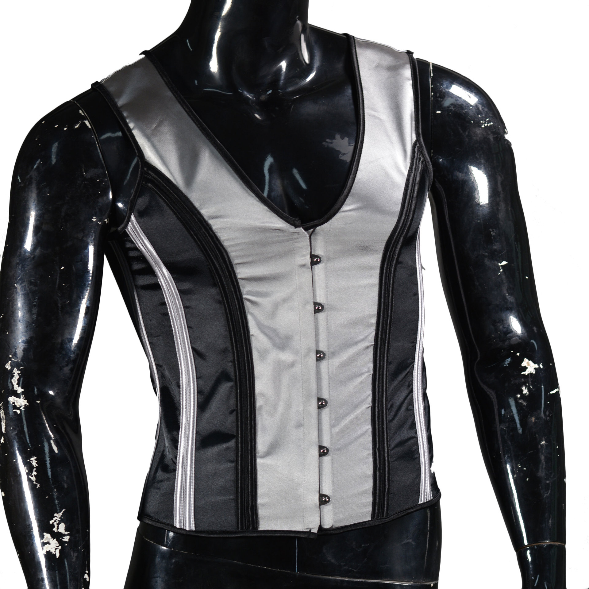 30101 horse vest best man jacket corset with bra