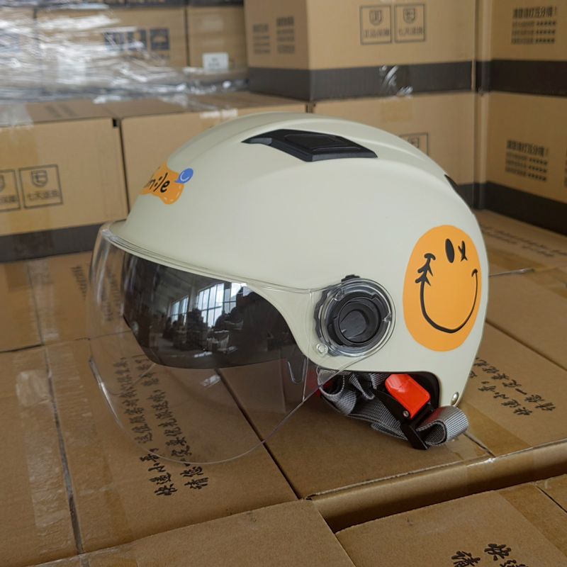【送料無料】ODJ 新国家標準 3c 認定電気自動車ヘルメット レディース ユニバーサル バッテリー 車 夏 日焼け止め 四季|undefined
