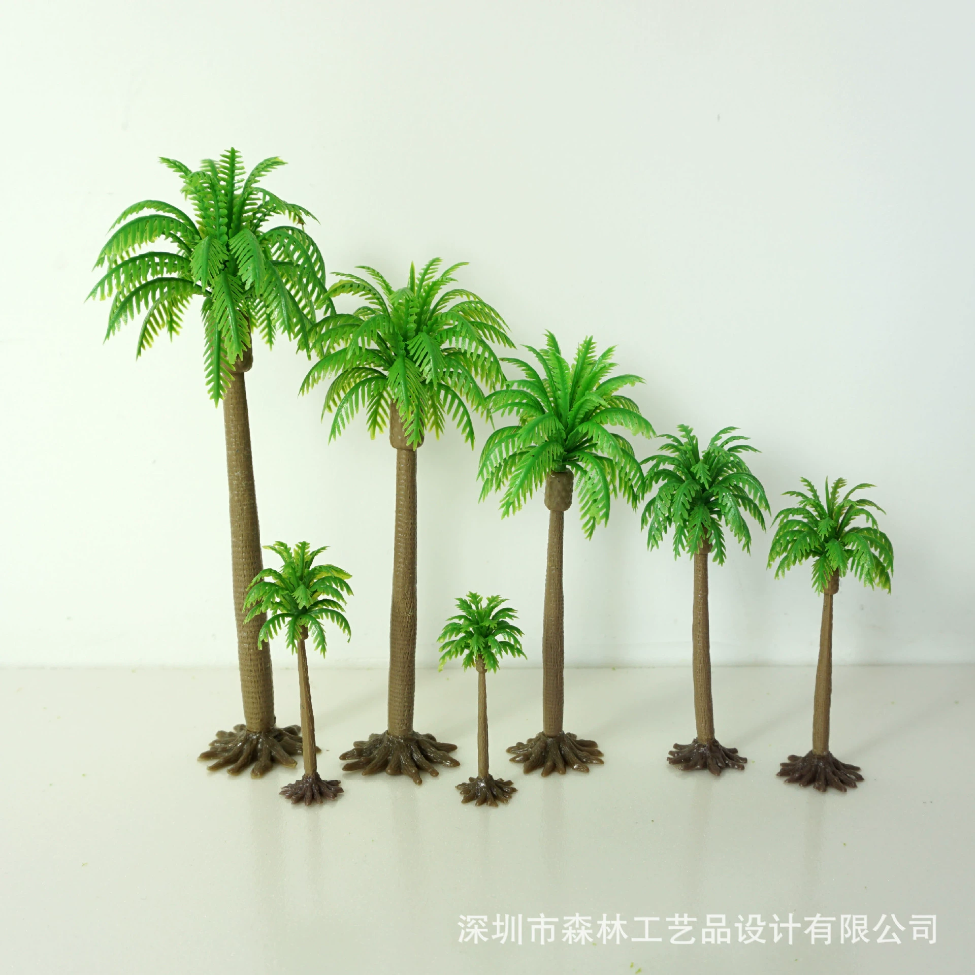 Студенческая модель учебные материалы песочный стол Модель кокосовой пальмы микропейзаж ландшафтное украшение вертикальные три типа стержневых ножек