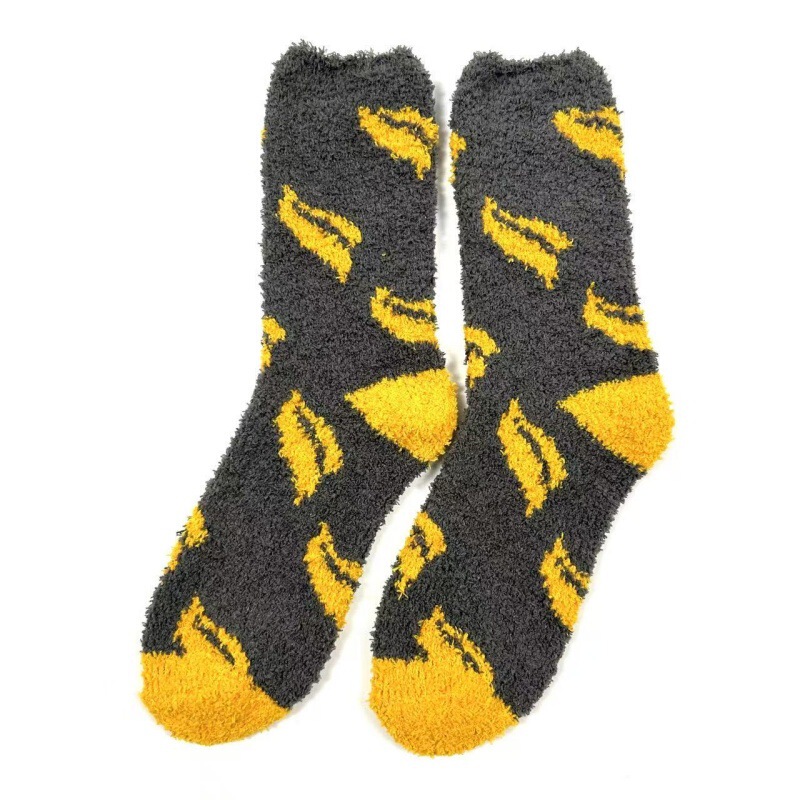 Same Polar Fleece Thermal Socks, Half Velvet Jacquard Socks, Sleep Socks, Floor Like Cashmere Soft Socks for Women Amazon