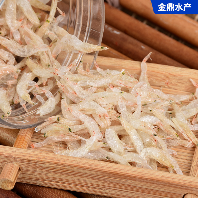 即食生干虾皮 熟干虾皮海米干虾仁虾米袋装100g水产干货食品