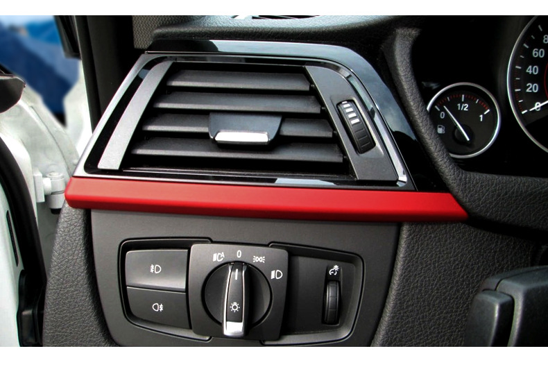 Suitable for BMW 3 Series 4 Series Sports 7-piece set BMW 3 Series central control 3 Series red sports kit 3GT kit
