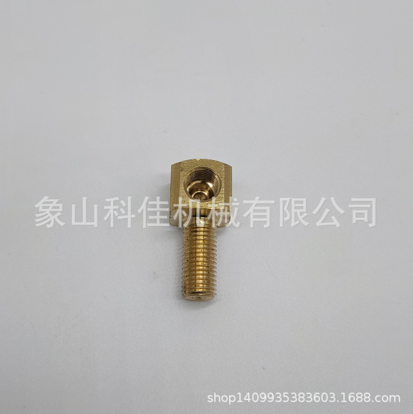 端直角接头22517T 内螺纹M8*1 外螺纹M8*1 加长