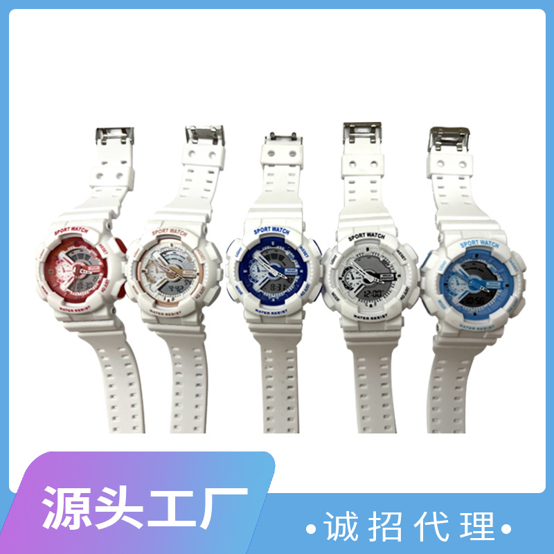 New Fashion, Multi-Function, Men and Women, Old, Leisure, Electronic, Quartz, Sports Watch