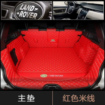 for Range Rover Velar, Trunk Mat - thickened-versionfull-coverage-in-bright-red-default-item