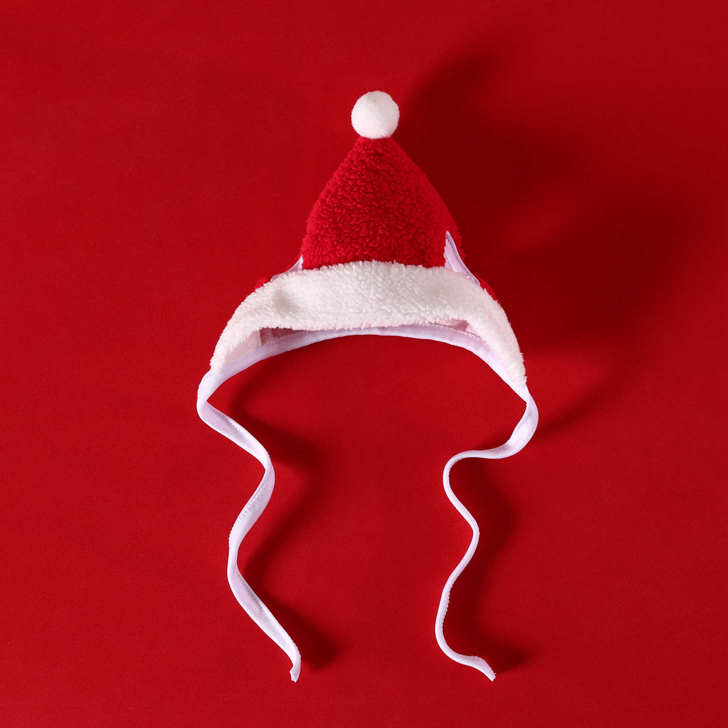 2025 Pet Bichon Puppy Traje de Navidad Árbol de Navidad de felpa Campana Bufanda Sombrero Gato Gato Cálido image 10