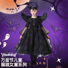 ハロウィーン子供服女の子吸血鬼眠る魔法cosドレス悪魔魔女エルフコスチューム