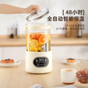 Apaqi Health Pot Health Bucket Stew Office Teapot Fully Automatic Glass Tea Maker Household Kettle