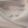 9# iris flower earrings