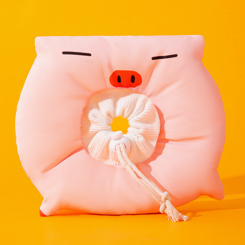 Nueva caricatura de mascotas Elizabeth Circle gato castrado posoperatorio casco perro anti-mordedura, anti-lamido y anti-rasguño suministros para gatos