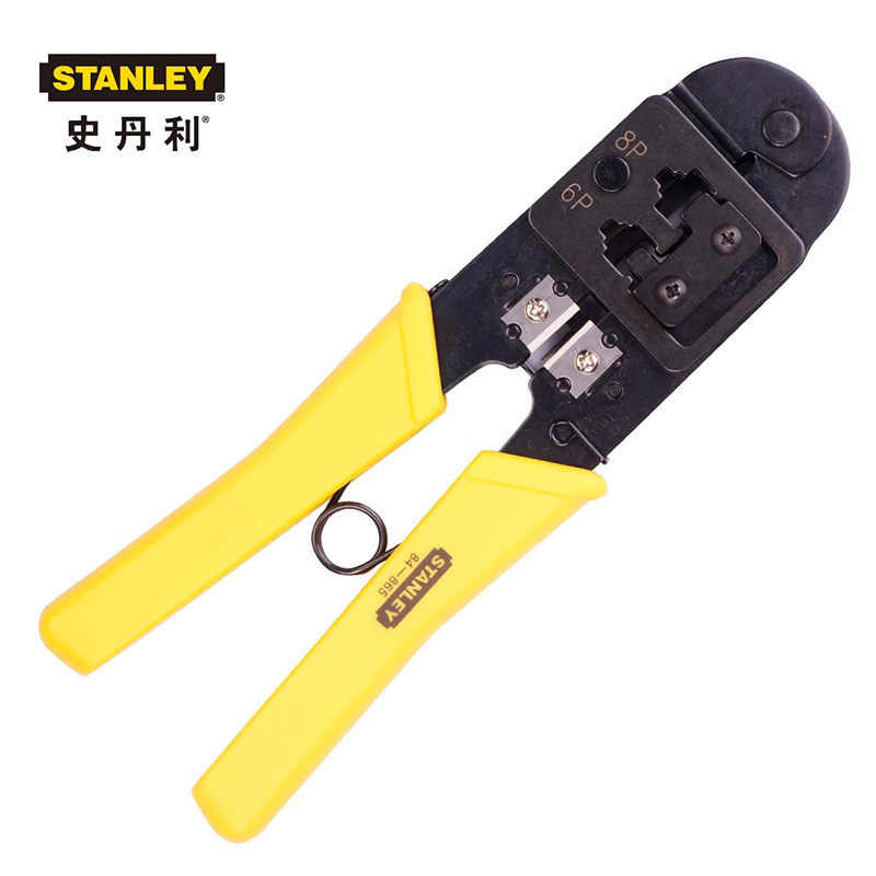 美国史丹利原装网线钳200mm电讯接头压接钳6P/8P现货84-865-22