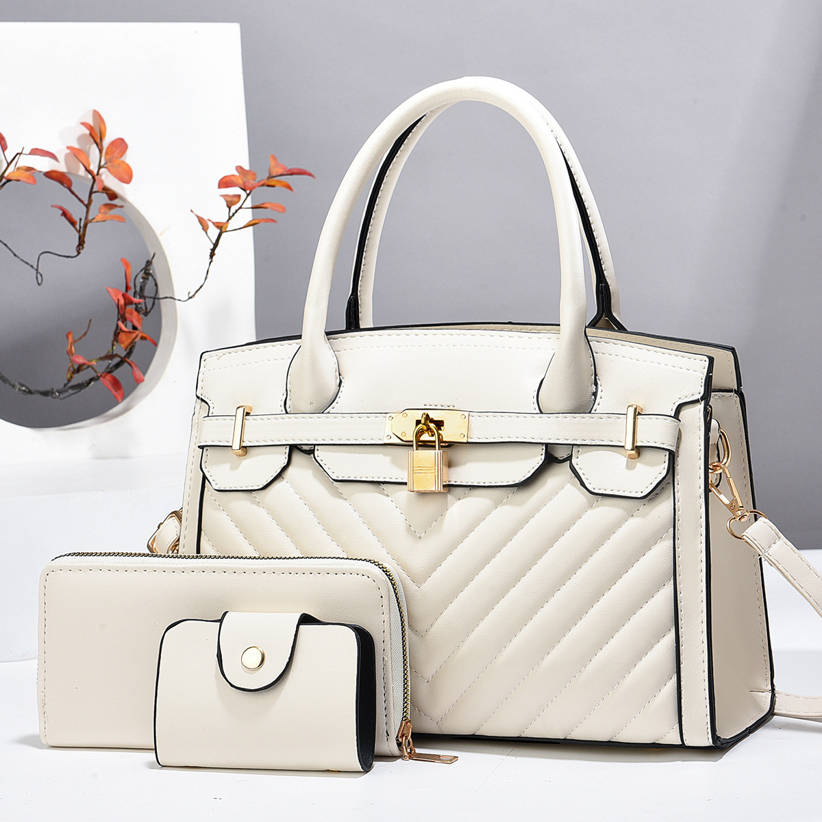Nuevo bolso de madre e hijo bolso de moda corrugado bolso de hombro transfronterizo casual de todo fósforo bolso de mensajero bags de comercio exterior