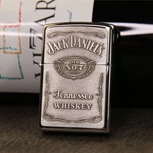 ZIPP0煤油打火机国行正品防伪杰克丹尼贴章