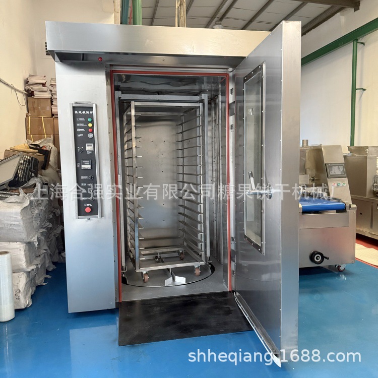 供应面包烤箱 燃气食品烤炉 烘焙设备 热风旋转烘烤炉 HQ-32烤炉