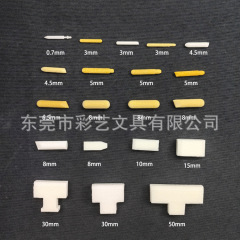様々なサイズのペン先ポリエステル繊維ペン先のペンキペンアクリルペン先のプラスチックペン先の細い穴の針先のペン先