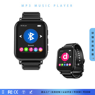 Cross-border foreign trade touch screen Bluetooth watch portable 1.5 inch MP3 student walkman music player