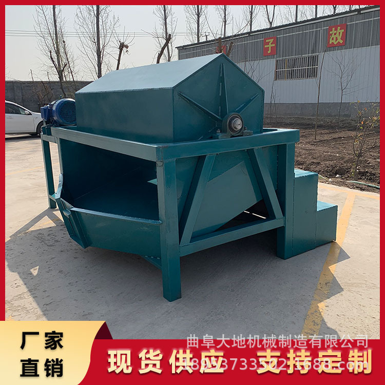 鹅卵石去棱角研磨机 六角滚筒抛光机 五金除锈机 毛刺打磨机