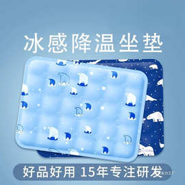 夏季冰垫坐垫凉垫汽车水垫降温宠物冰凉垫子免注水凝胶学生水床垫